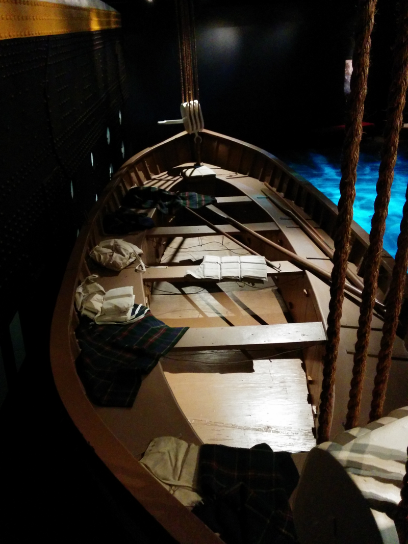 Illustration for article titled Pictures from the Reagan Library: The Titanic Exhibit